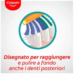 Colgate Spazzolino Triple Action Medio 2 pezzi