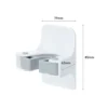 Command™ Gancio Adesivo da Parete per Scope Colore Bianco