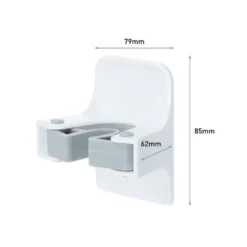 Commandâ„¢ Gancio Adesivo da Parete per Scope Colore Bianco