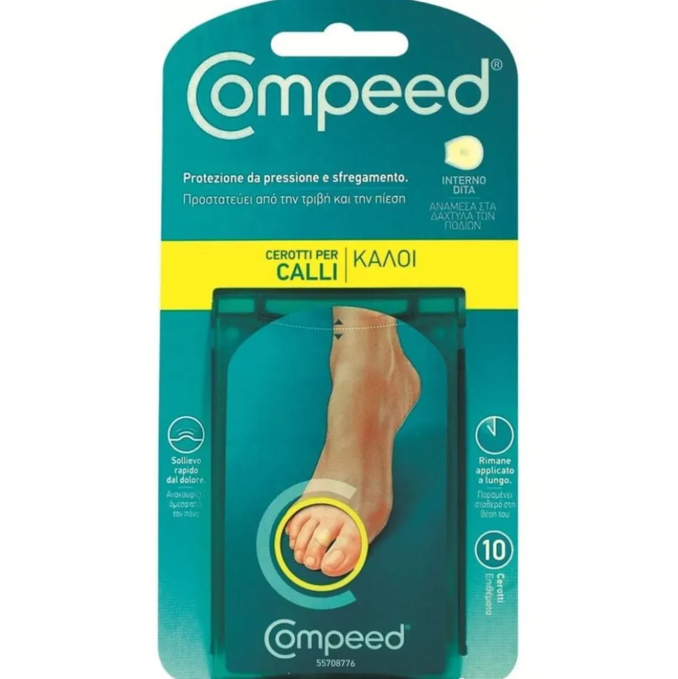 Compeed Calli Interno Dita 10 Pezzi