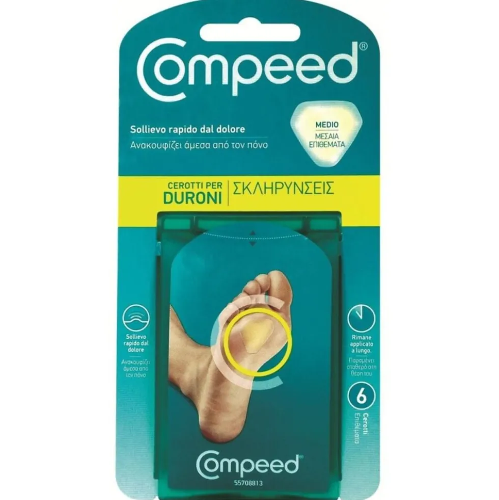 Compeed Cerotti Duroni Medium 6 Pezzi