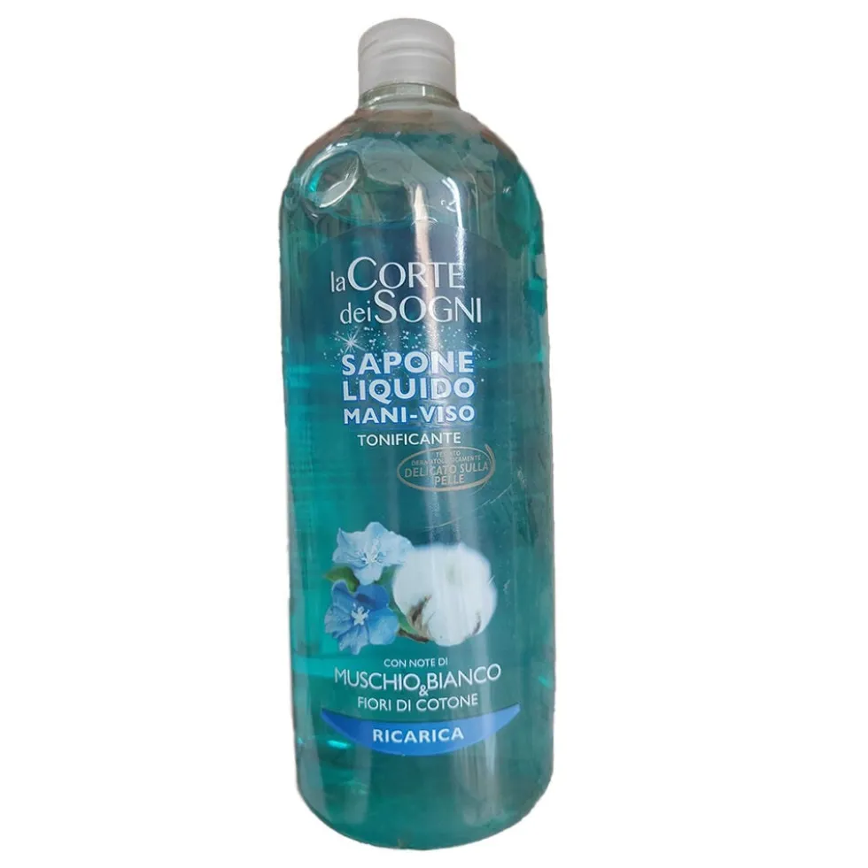 Corte dei Sogni Ricarica Sapone Liquido Muschio Bianco 1 L