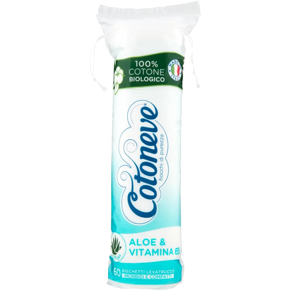 Cotoneve Dischetti Aloe 60 Pezzi