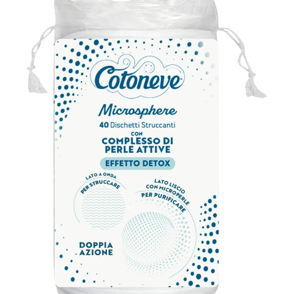 Cotoneve Dischetti Maxi Ovali Microsfere 40 Pezzi