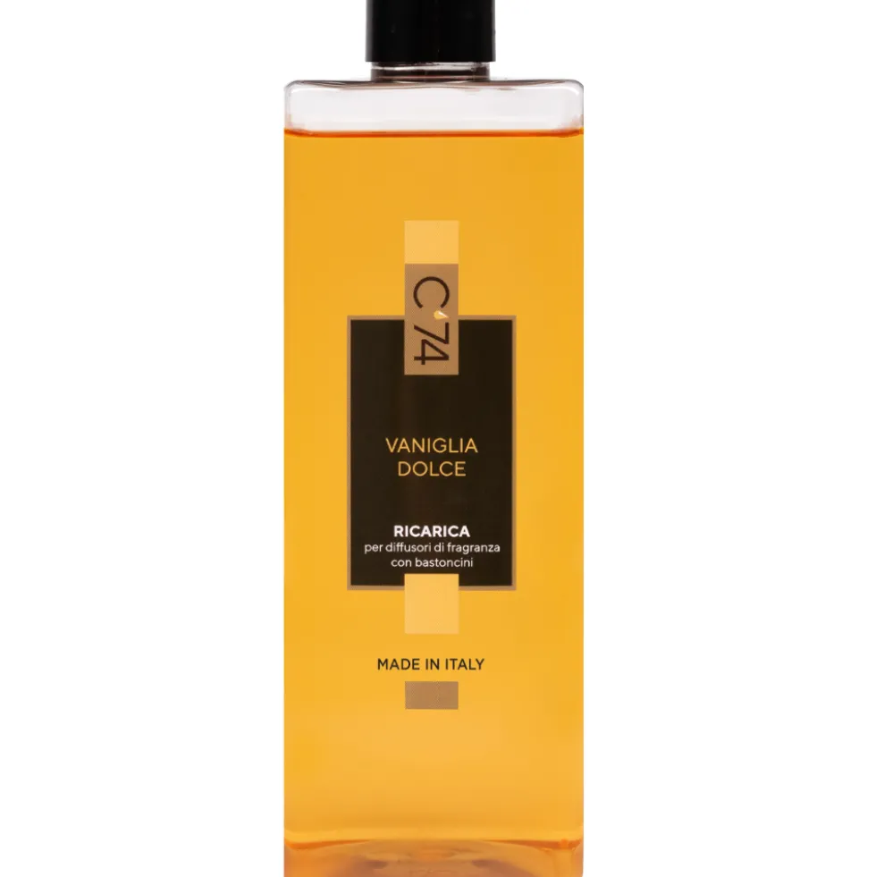 C'74 Ricarica Diffusori di Fragranza Vaniglia & Crema 500 ml