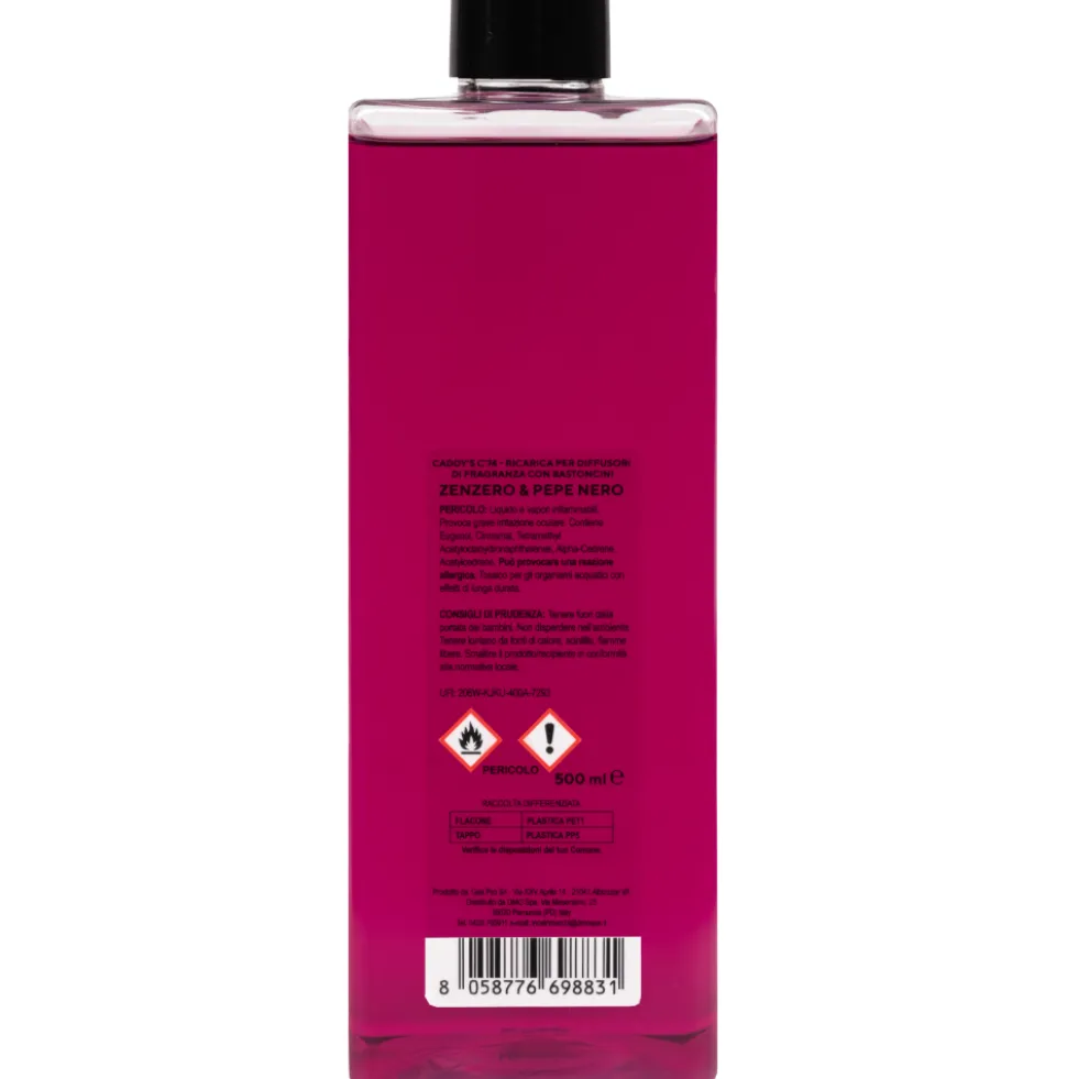 C'74 Ricarica Diffusori di Fragranza Zenzero & Pepe Nero 500 ml