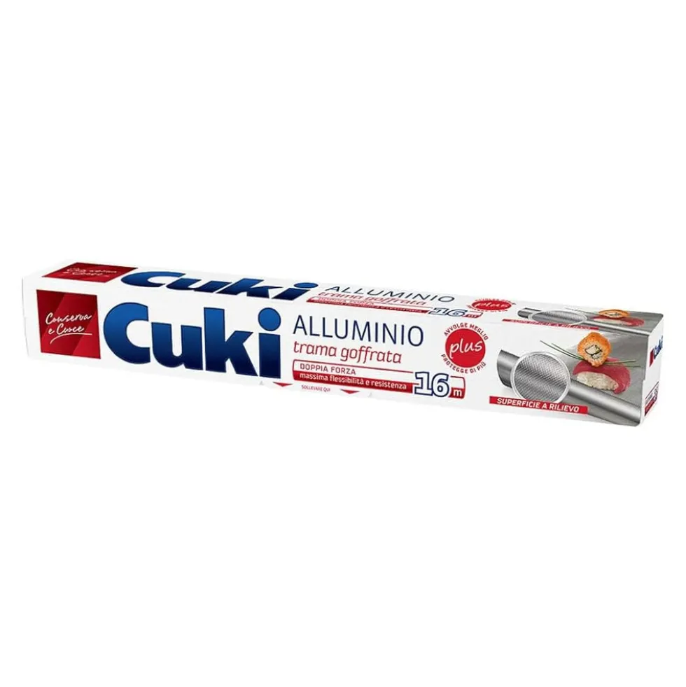 Cuki Alluminio a Trama Groffata 16+4m