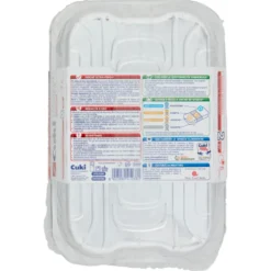 Cuki Conserva e Cuoce Vaschette Alluminio con Coperchi 6 porzioni 2 Pezzi