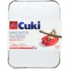 Cuki Vaschetta in Alluminio con Coperchio 3 Pezzi