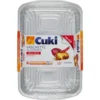 Cuki Vaschette Alluminio con Manici 2 Pezzi