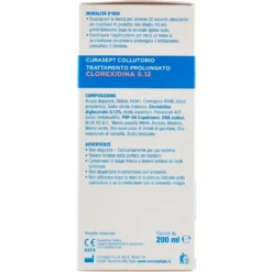 Curasept Collutorio Trattamento Prolungato Clorexidina 0.12 200 ml