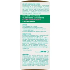 Curasept Collutorio Trattamento Astringente Clorexidina 0.20% + Hamamelis 200 ml