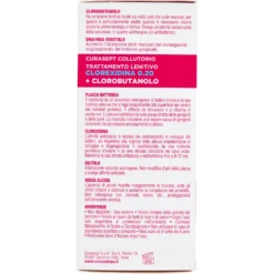 Curasept Collutorio Trattamento Lenitivo Clorexidina 0.20% + Clorobutanolo 200 ml