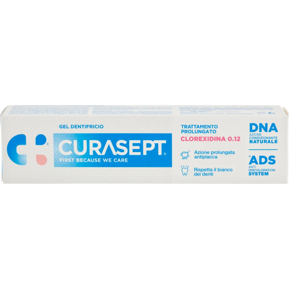 Curasept Gel Dentifricio Trattamento Prolungato Clorexidina 0.12 75 ml