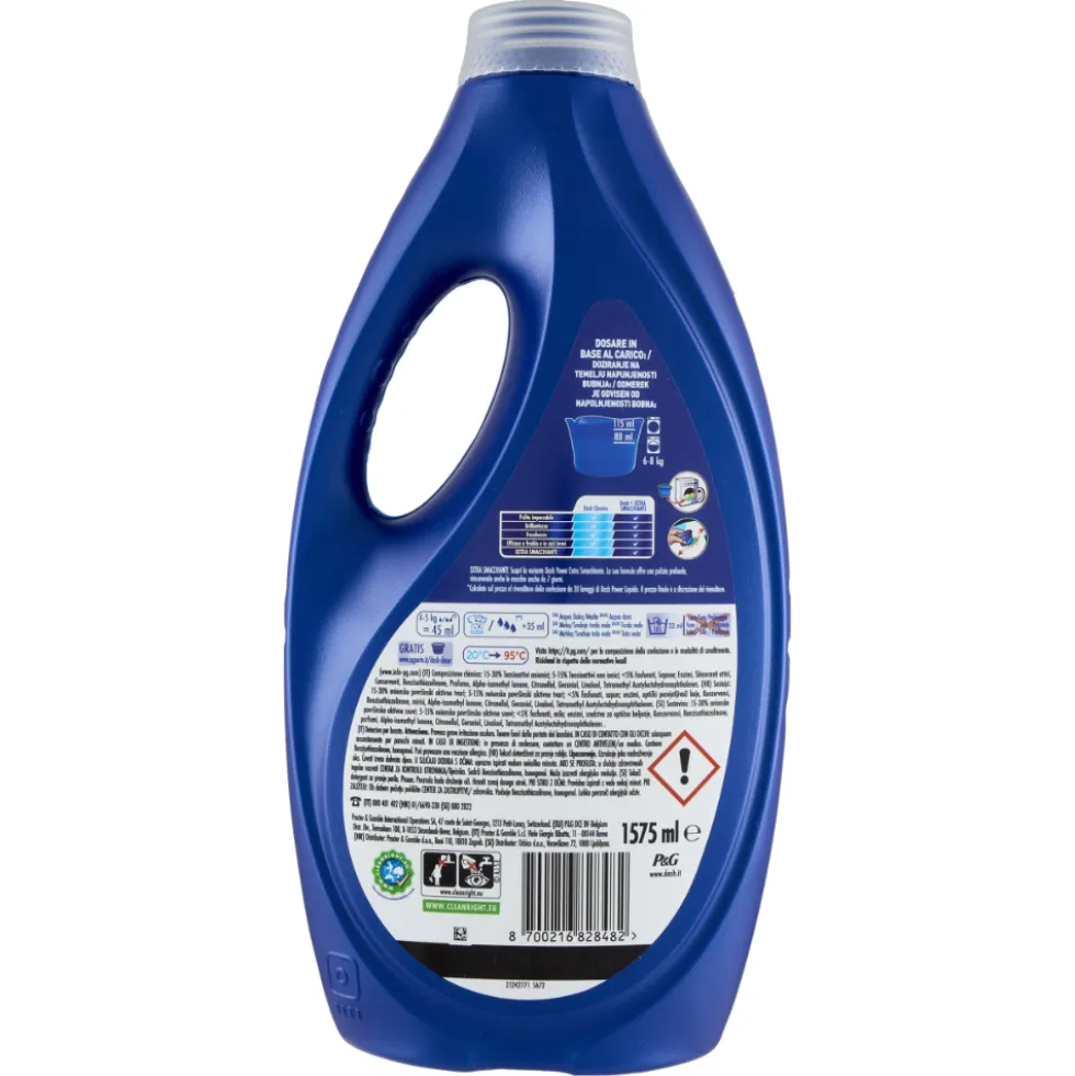 Dash Power Detersivo Liquido Lavatrice 35 Lavaggi
