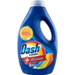 Dash Power Detersivo Liquido Lavatrice Azione Extra-Igienizzante Capi Colorati 18 Lavaggi