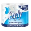 Dayly Igienica 4 Rotoli Maxi 2 Veli 340 Strappi