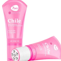7Days Crema Anticellulite Chile Hot con Rullo Massaggiante 3D 130 ml
