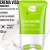 7Days Crema Viso Idratante Anti-age con Ceramide e Roller Massaggiatore 80 ml