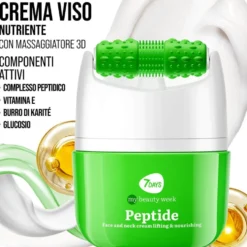7Days Crema Viso Peptidi con Massaggiatore Eeffetto Lifting e Idratante 40 ml