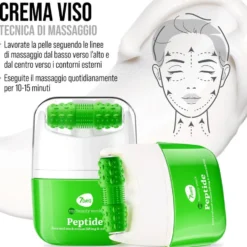 7Days Crema Viso Peptidi con Massaggiatore Eeffetto Lifting e Idratante 40 ml