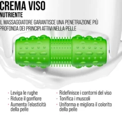 7Days Crema Viso Peptidi con Massaggiatore Eeffetto Lifting e Idratante 40 ml