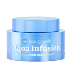 7DAYS Maschera Viso 2-in-1 Aqua Infusion all'Acido Ialuronico, 50 ml