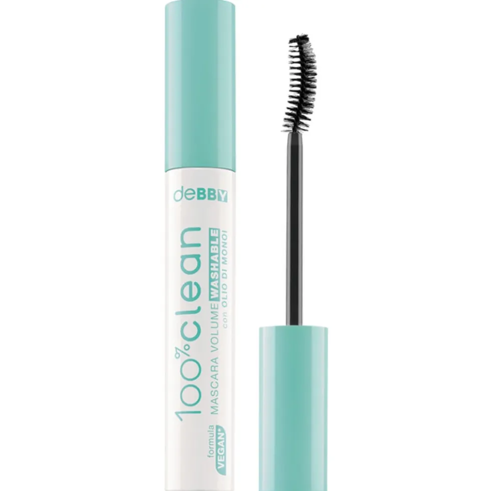 Debby 100%clean Mascara Volume Washable - Black