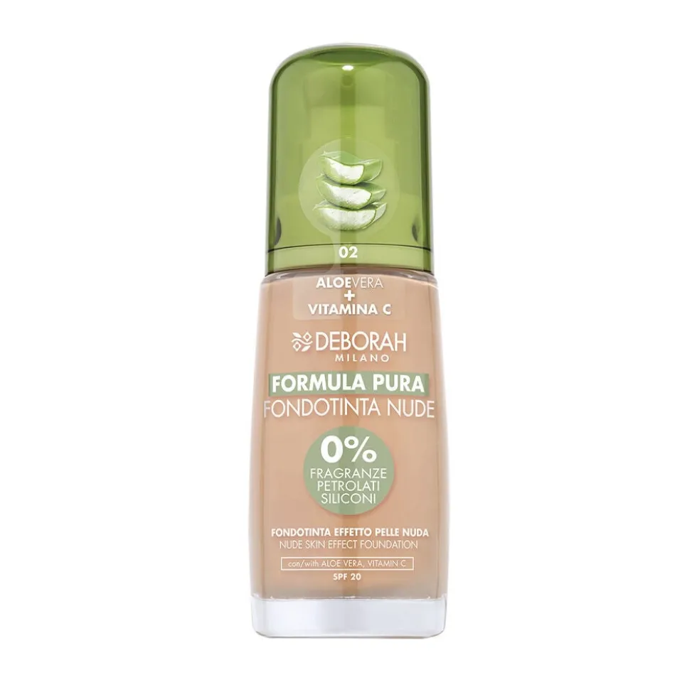 Deborah Milano Formula Pura Fondotinta Nude Bio N.04
