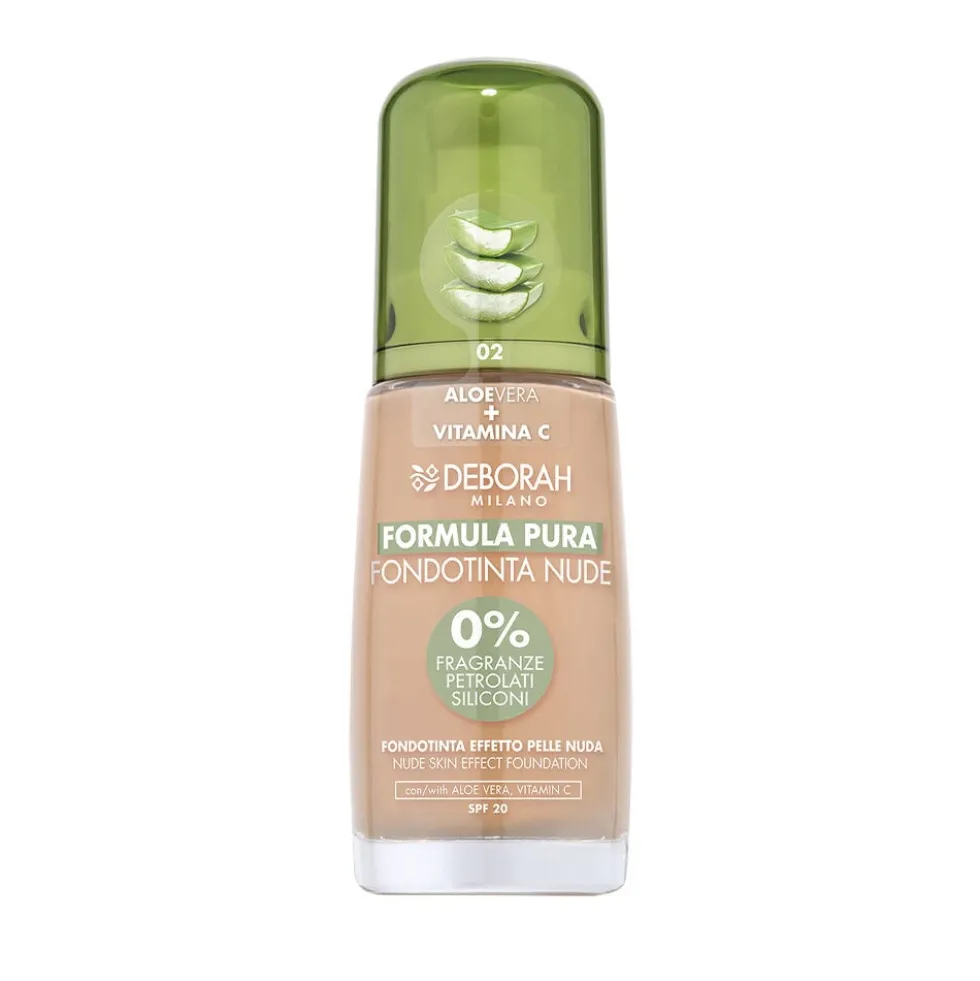 Deborah Milano Formula Pura Fondotinta Nude Bio N.02