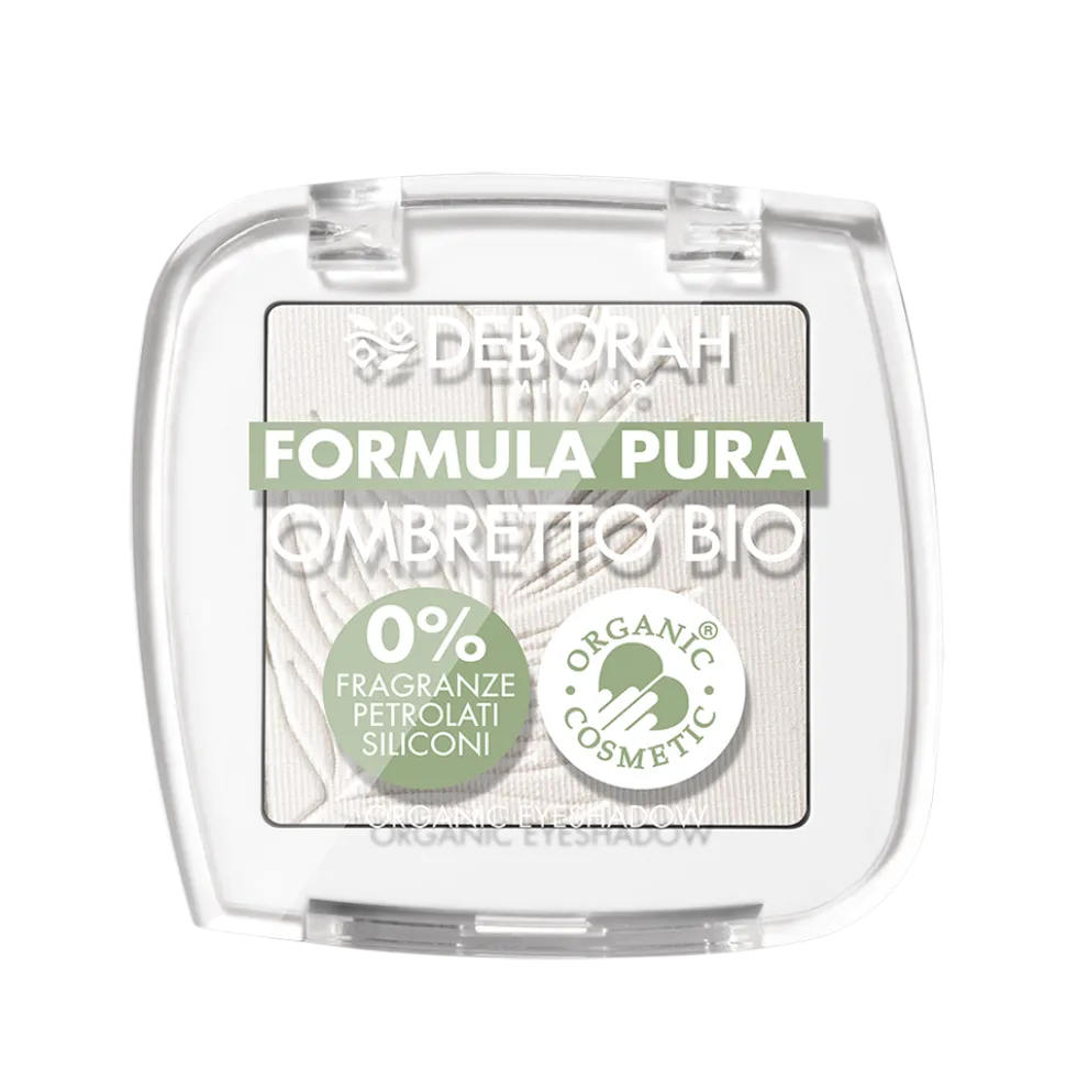 Deborah Milano Formula Pura Ombretto Mono Bio N.01 White