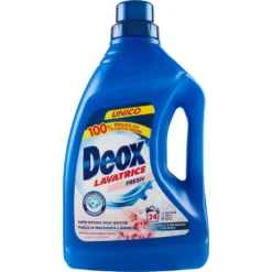 Deox Lavatrice Fresh Profumo di Fiori Bianchi e di Pesco 24 Lavaggi