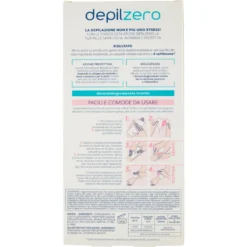 Depilzero Strisce Depilatorie Gambe & Braccia 20 Strisce + 4 Salviettine
