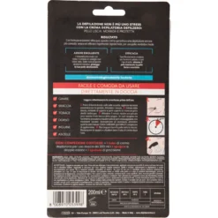 Depilzero Uomo Crema Depilatoria in Doccia Corpo 200 ml