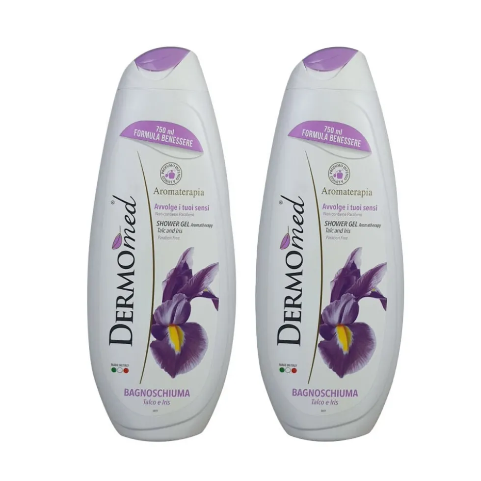 Dermomed Bagnoschiuma Iris - Confezione 2 x 650 ml