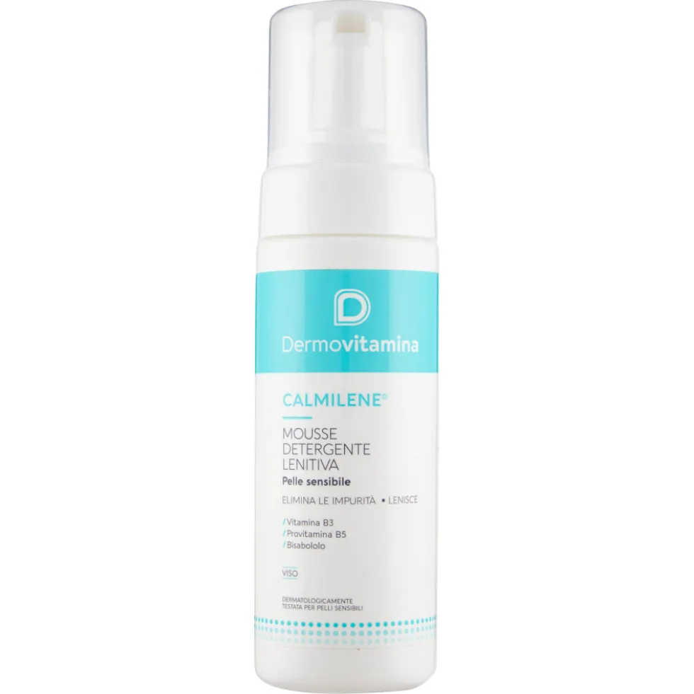 Dermovitamina Calmilene Mousse Detergente Lenitiva Viso 150 ml