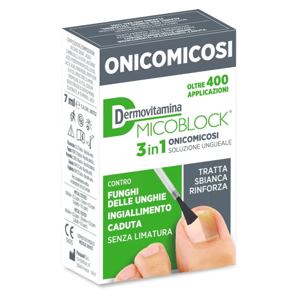 Dermovitamina Micoblock 3in1 Soluzione Ungueale 7 ml