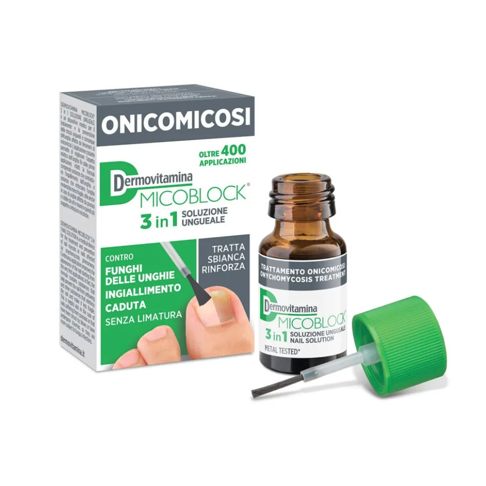 Dermovitamina Micoblock 3in1 Soluzione Ungueale 7 ml