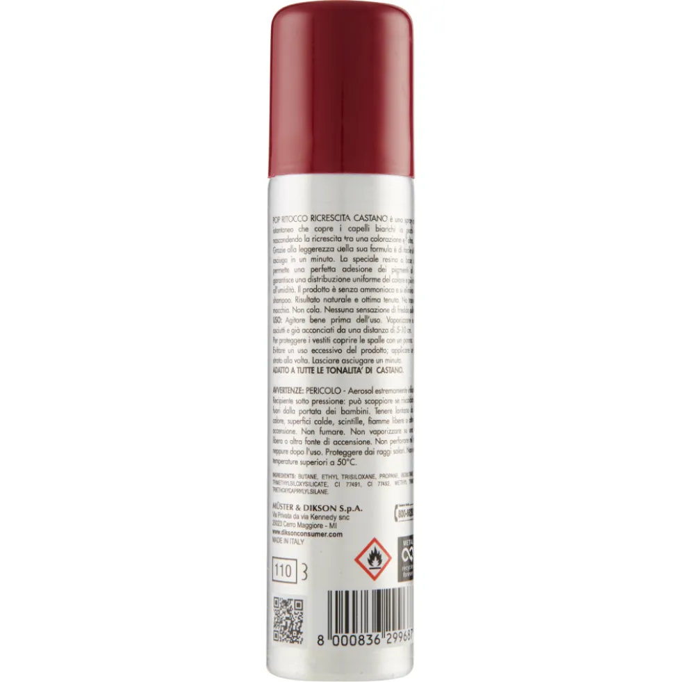 Dikson Pop Ritocco Ricrescita Castano 75 ml