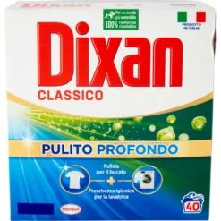 Dixan Detersivo Polvere Classico 40 Lavaggi