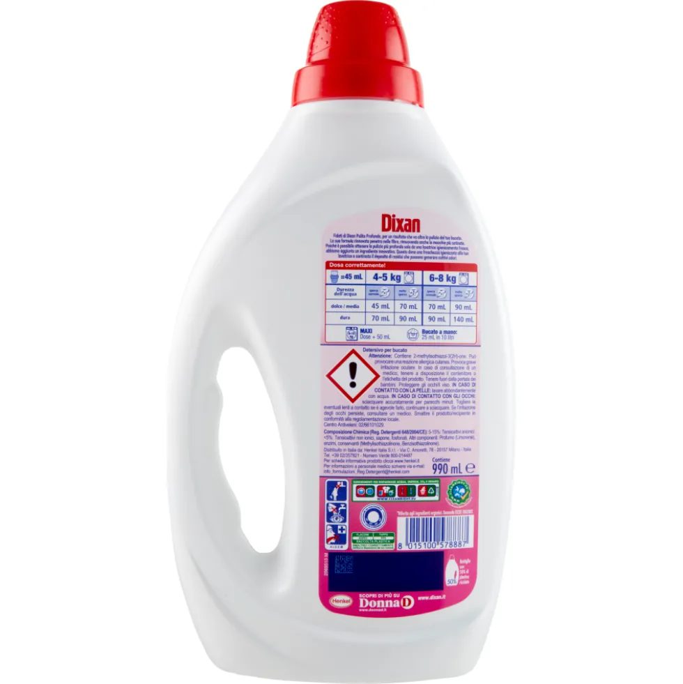 Dixan Liquido Color 22 lavaggi 990ml