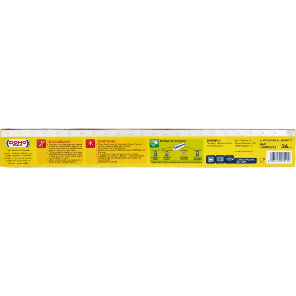 Domopak Carta Forno 8 mt