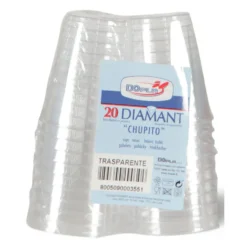 Dopla Bicchieri Chupito Trasparenti 50ml 20 pezzi