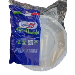 Dopla Piatti Fondi Riutilizzabili Ø22 cm 25 pz