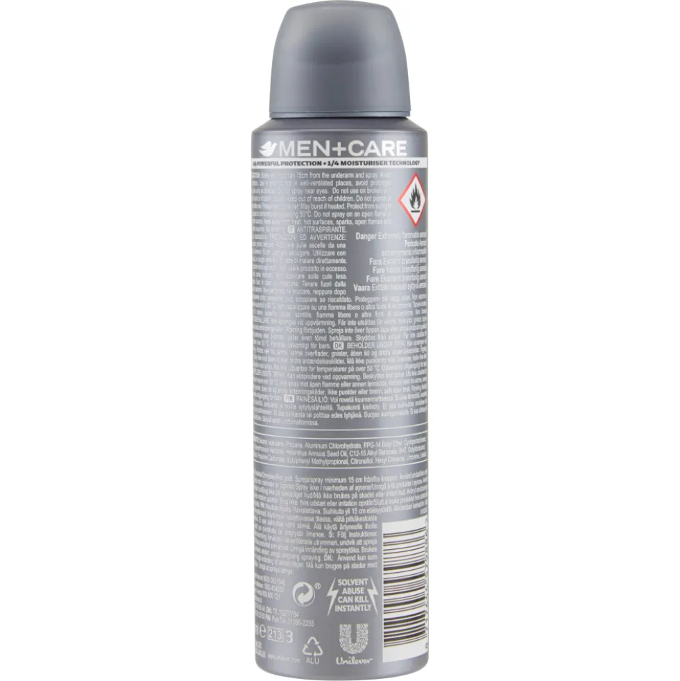 Dove Men Care Extra Fresh Deodorante Spray 150 ml