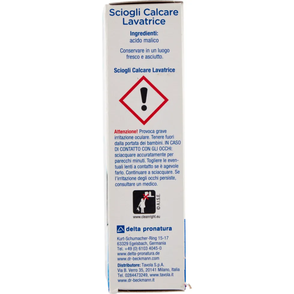 Dr. Beckmann Sciogli Calcare Lavatrice 2 Sacchetti Da 50 g