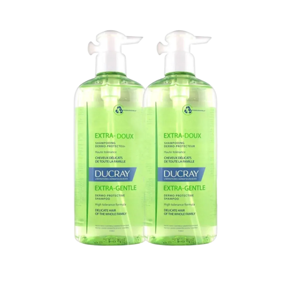 Ducray Extra Delicato Shampoo 2x400ml