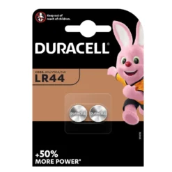 Duracell Electronics LR44 1.5V 2 Batterie Bottone Alcalino