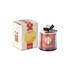 EDG Candela Profumata Goldlily Moroccan Amber con Cupola in Vetro 140g