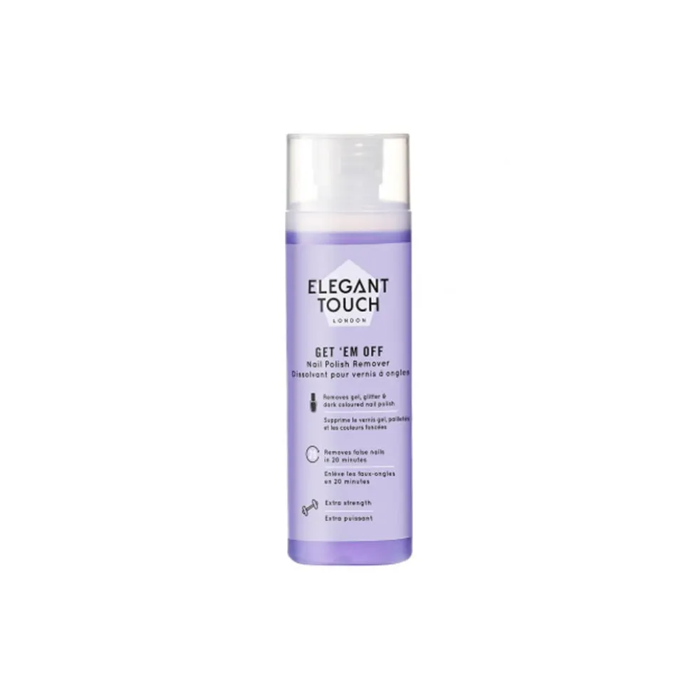 Elegant Touch Get 'Em Off Solvente per Unghie Finte 200ml